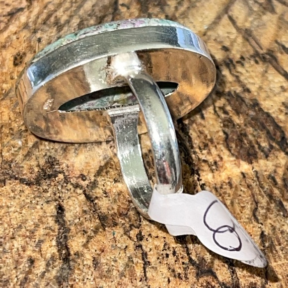 Ruby Fuchsite Ring Size 8 - Picture 3 of 5